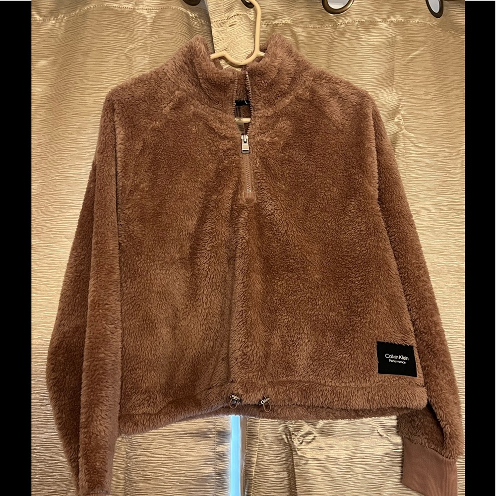 Rosegold Calvin Klein Performance Fleece